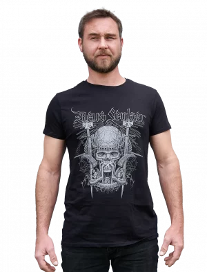 Tshirt Beliathor noir Deus Lenker - devant