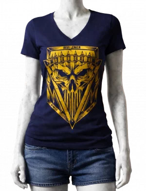 T-shirt femme Nemesis Machina marine