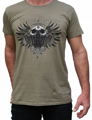 T-shirt Twinvictus khaki