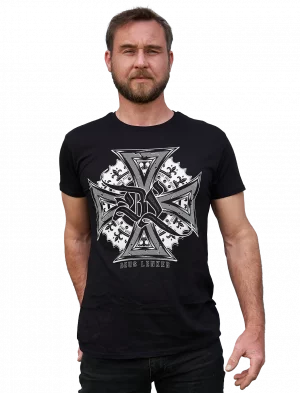 T-shirt Deus Uber Alles noir